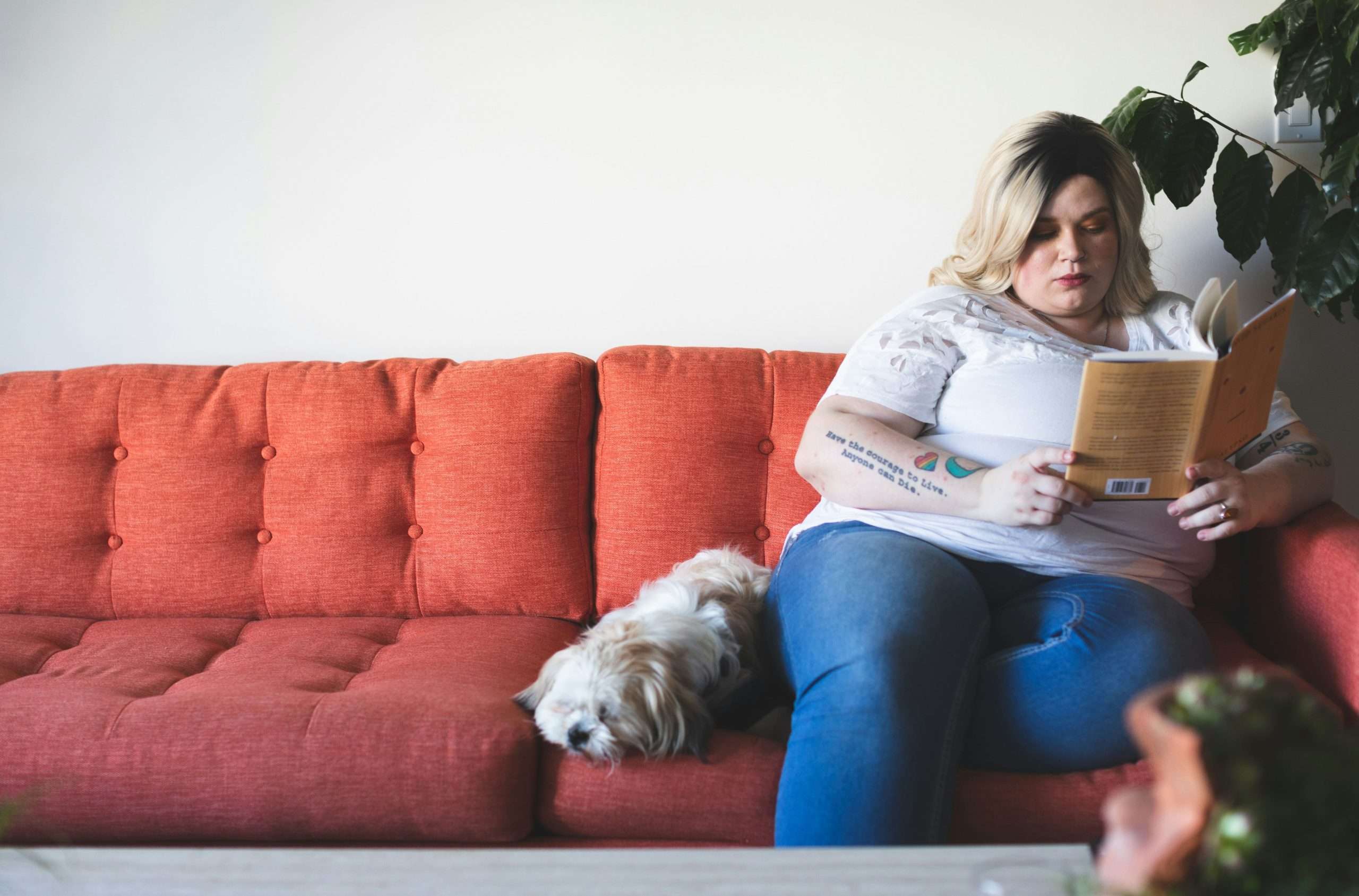 woman holding a mug